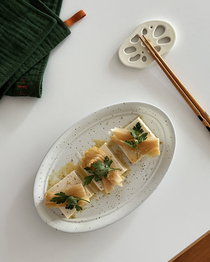 Pola at home 蓮藕造型陶瓷筷子座