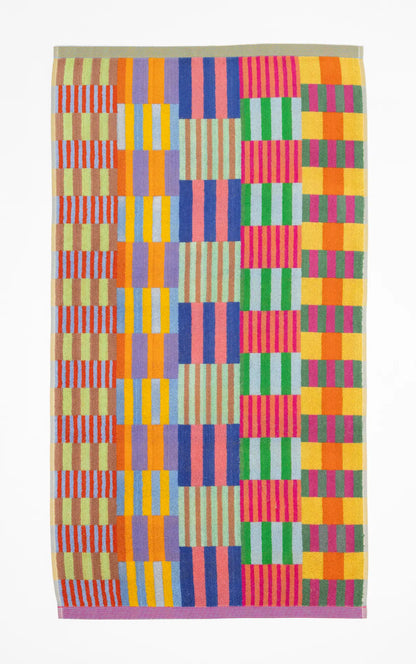 bath towel #122 tulip quilt S