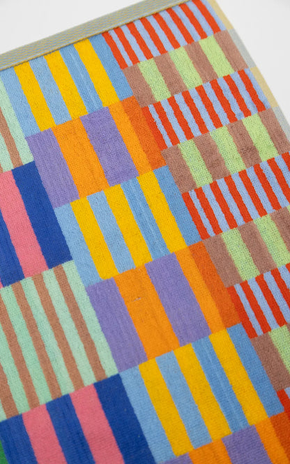 bath towel #122 tulip quilt S