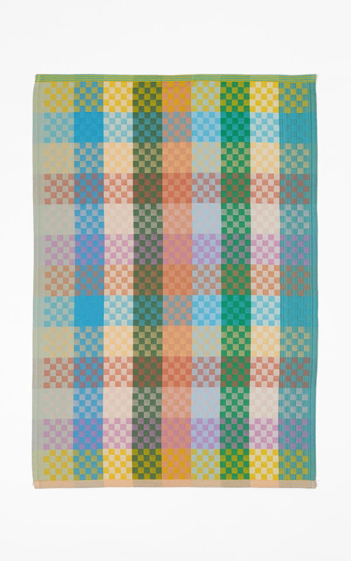 Odds & Ends 格紋雙重方格茶巾 (70×50cm)