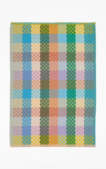 Odds & Ends 格紋雙重方格茶巾 (70×50cm)