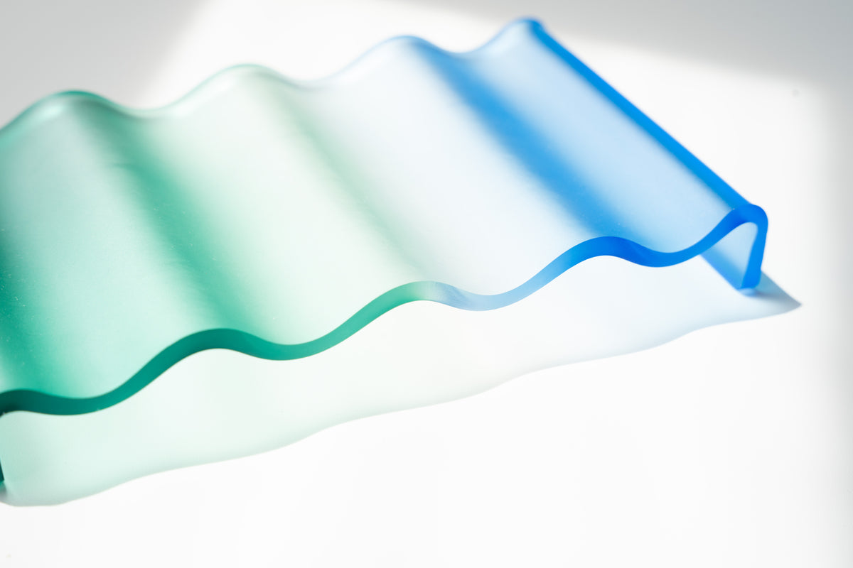 amabro ACRYLIC WAVE TRAY 波浪彩色漸變托盤
