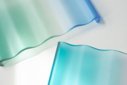 amabro ACRYLIC WAVE TRAY 波浪彩色漸變托盤