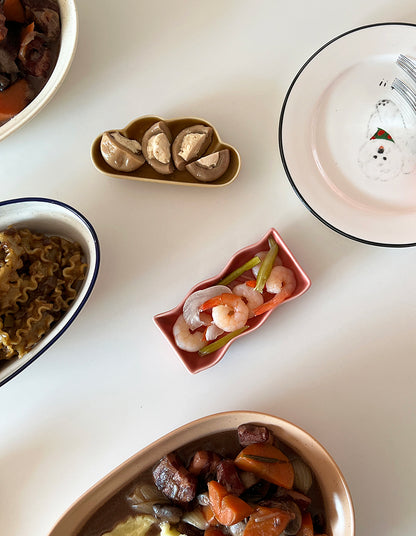 폴라앳홈 브런치 테이블 미니 플레이트 5종 세트