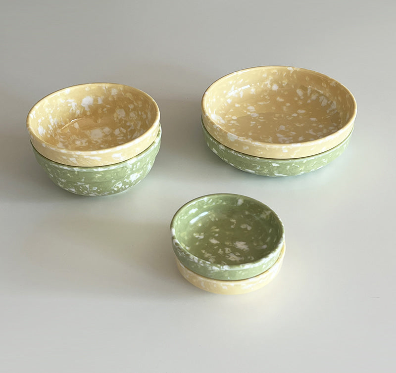 Pola at home 復古大理石系列 飯碗 (2色可選)