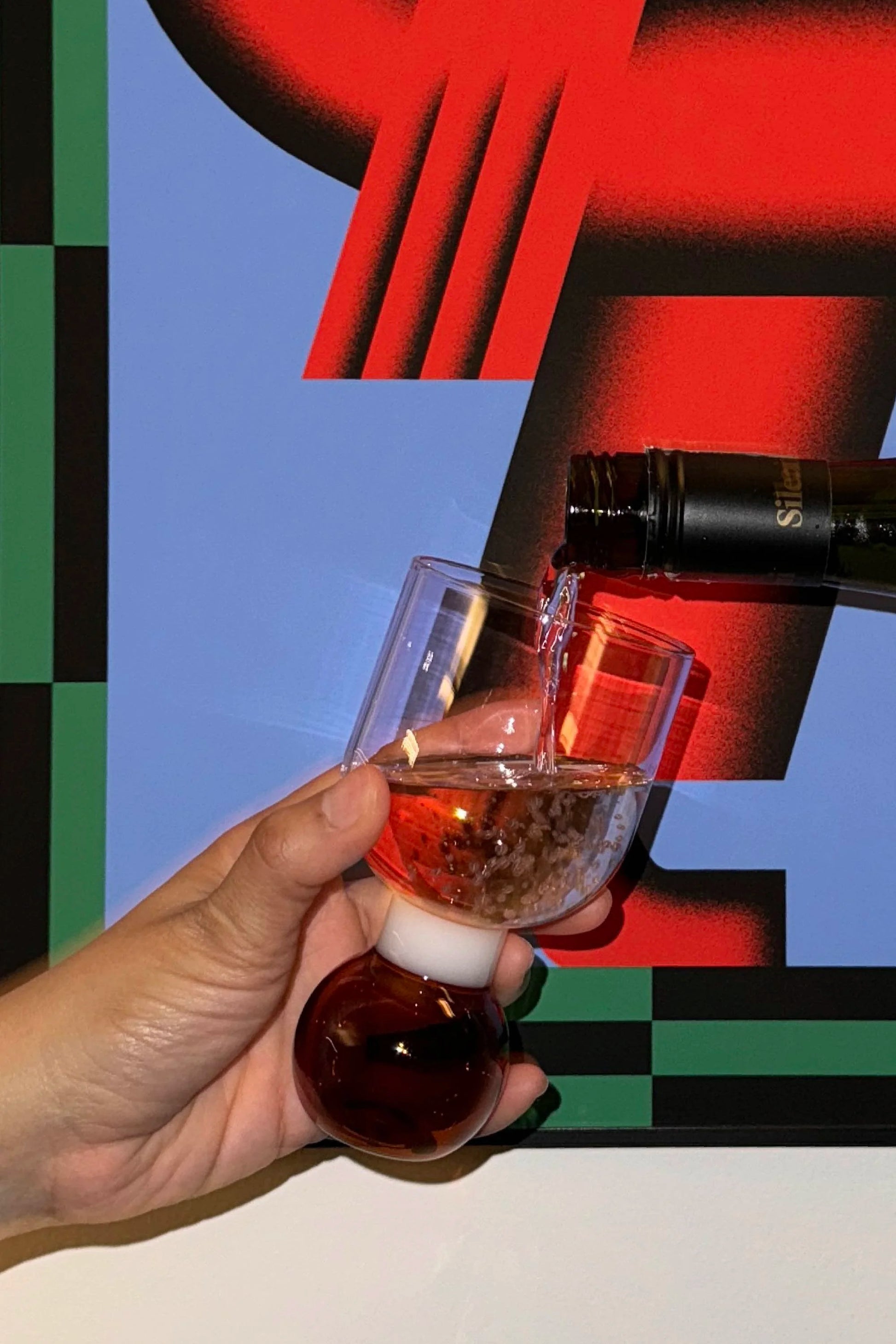 SARDINE 粉紅色酒杯