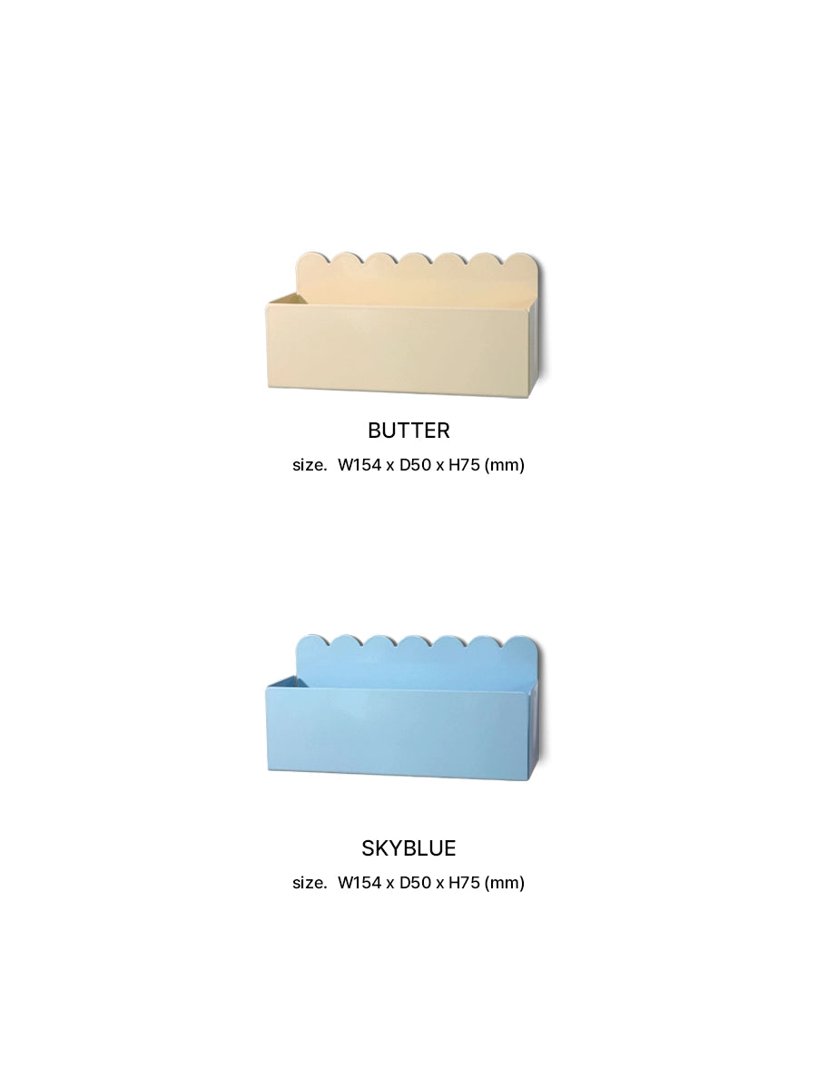 POINTITI ColorDrop 系列 磁吸置物盒 L BUTTER
