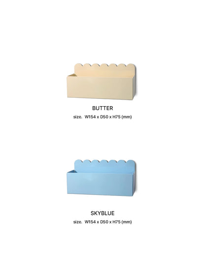 POINTITI ColorDrop 系列 磁吸置物盒 L BUTTER