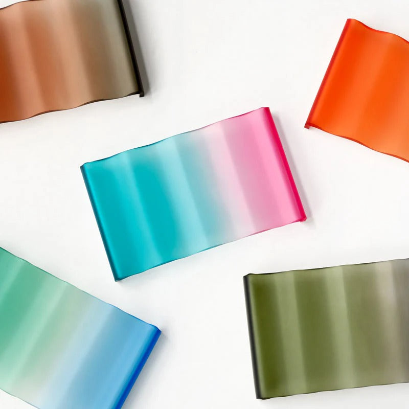 amabro ACRYLIC WAVE TRAY 波浪彩色漸變托盤