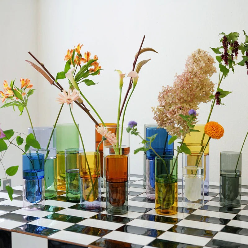 amabro DW VASE 雙層耐熱玻璃花樽