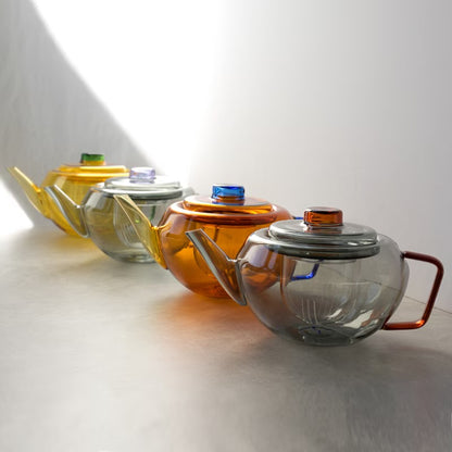 amabro GLASS TEA POT 拼色玻璃茶壺