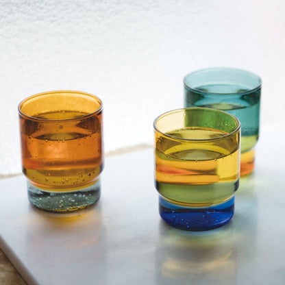 amabro TWO TONE STACKING CUP 拼色可疊式玻璃杯