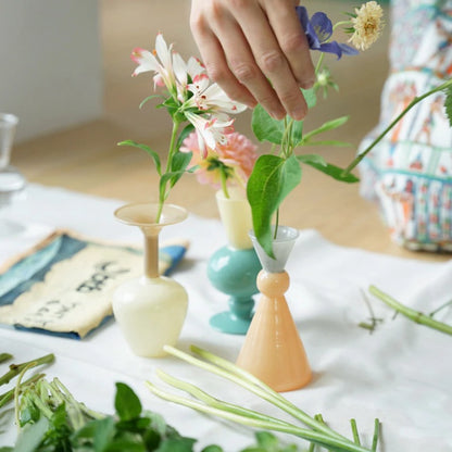 amabro MINI VASE 拼色迷你玻璃花樽