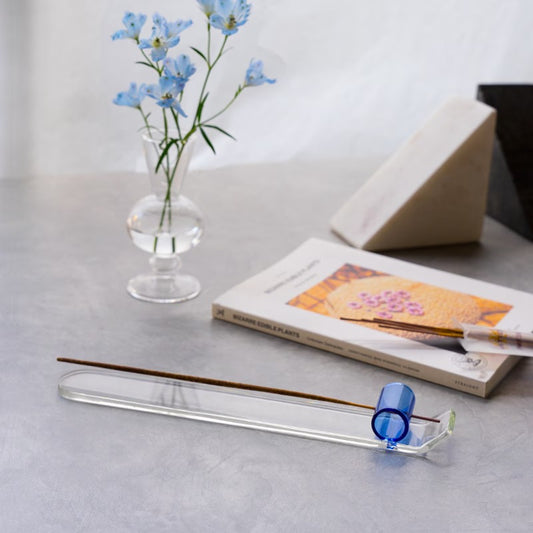 amabro INCENSE HOLDER PLATE 長型玻璃線香座