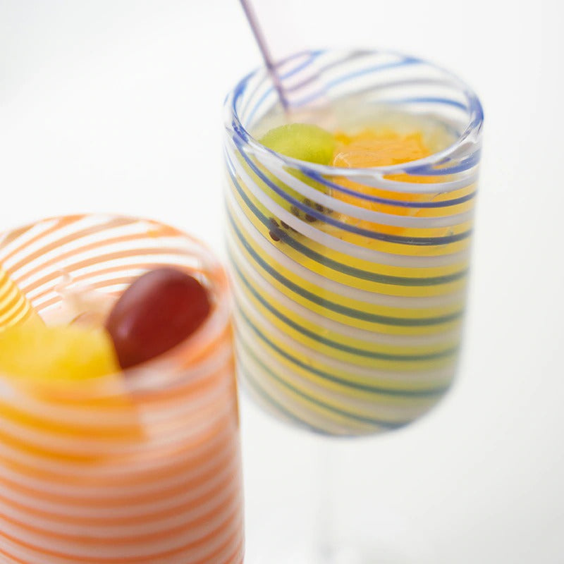 amabro SPIRAL GLASS 螺旋紋玻璃杯