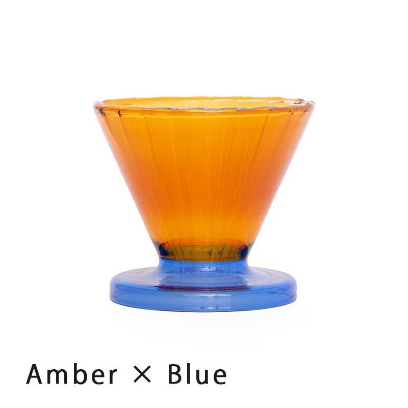 amabro TWO TONE DRIPPER 拼色玻璃咖啡濾杯