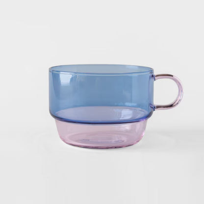 amabro TWO TONE STACKING MUG 拼色可疊式玻璃馬克杯