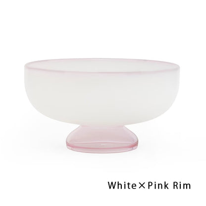 amabro SNOW BOWL 拼色玻璃甜品碗