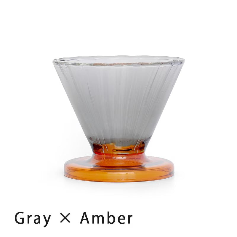 amabro TWO TONE DRIPPER 拼色玻璃咖啡濾杯