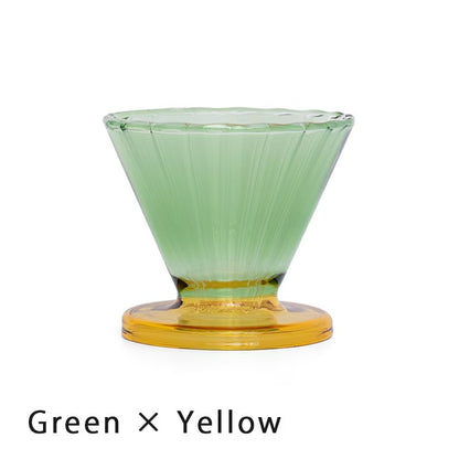 amabro TWO TONE DRIPPER 拼色玻璃咖啡濾杯
