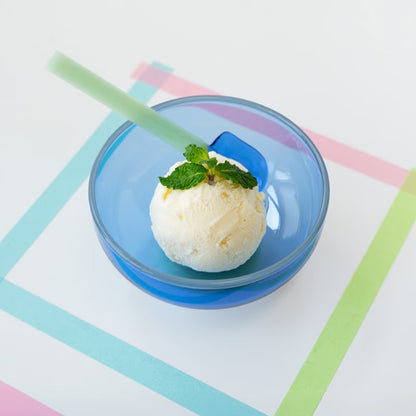 amabro SNOW BOWL 拼色玻璃甜品碗