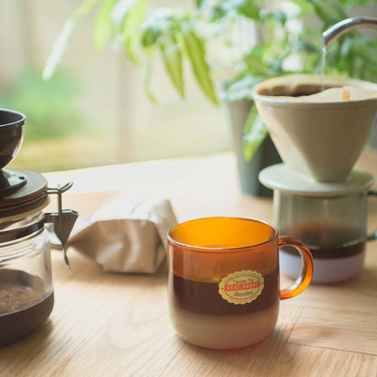 amabro TWO TONE MUG 拼色玻璃馬克杯