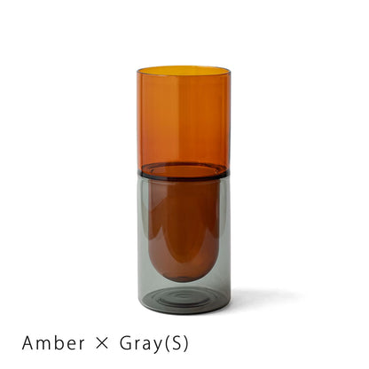 amabro DW VASE 雙層耐熱玻璃花樽