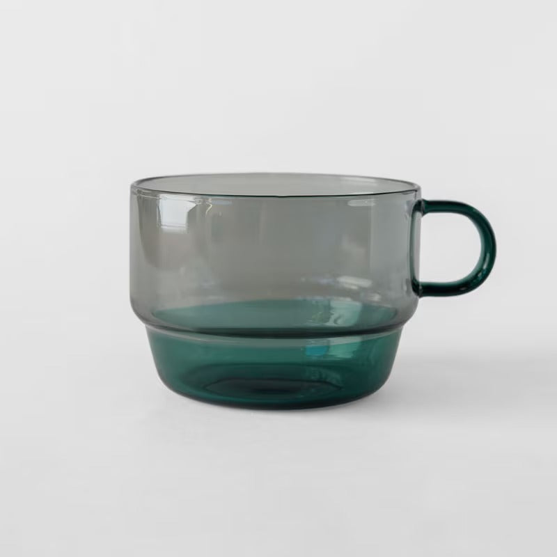 amabro TWO TONE STACKING MUG 拼色可疊式玻璃馬克杯