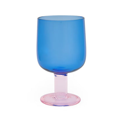 amabro TWO TONE WINE GLASS 拼色玻璃高腳酒杯