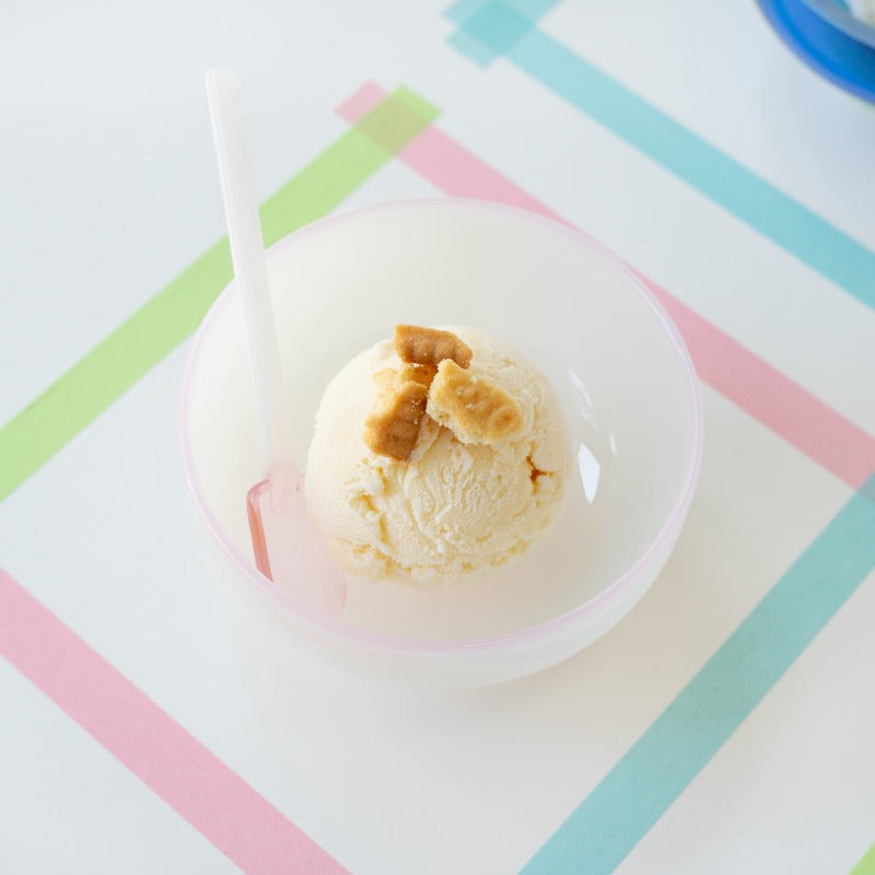 amabro SNOW BOWL 拼色玻璃甜品碗