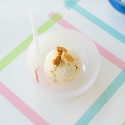 amabro SNOW BOWL 拼色玻璃甜品碗