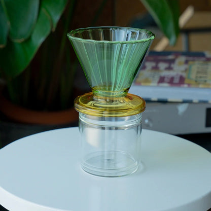 amabro TWO TONE DRIPPER 拼色玻璃咖啡濾杯