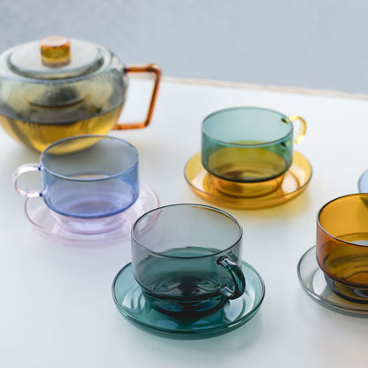 amabro TWO TONE STACKING MUG 拼色可疊式玻璃馬克杯