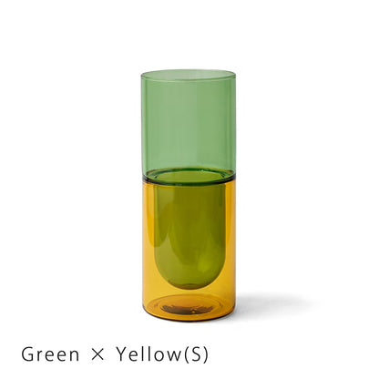 amabro DW VASE 雙層耐熱玻璃花樽