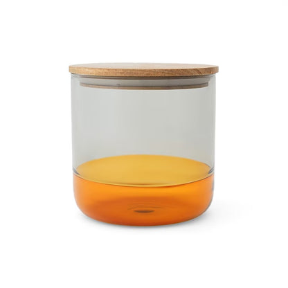 amabro TWO TONE CANISTER 拼色木蓋玻璃儲物罐