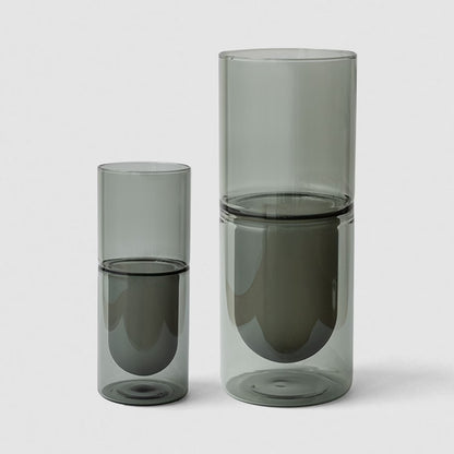 amabro DW VASE 雙層耐熱玻璃花樽