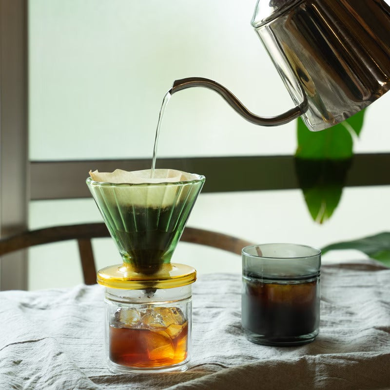 amabro TWO TONE DRIPPER 拼色玻璃咖啡濾杯