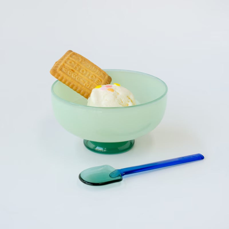 amabro SNOW BOWL 拼色玻璃甜品碗