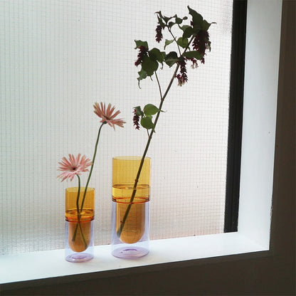 amabro DW VASE 雙層耐熱玻璃花樽