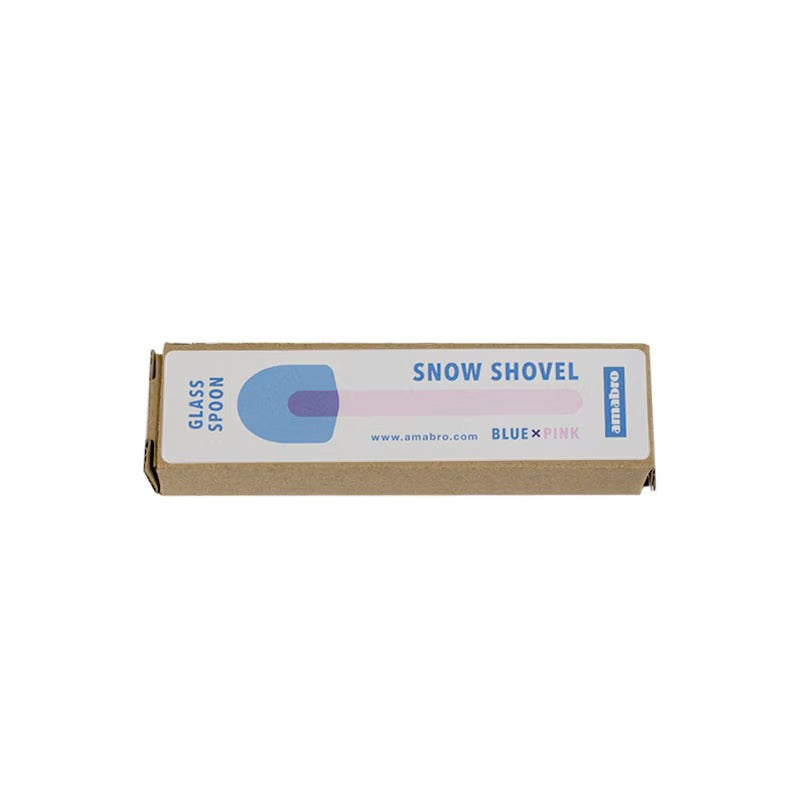 amabro SNOW SHOVEL 玻璃甜品匙
