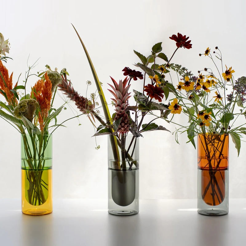 amabro DW VASE 雙層耐熱玻璃花樽