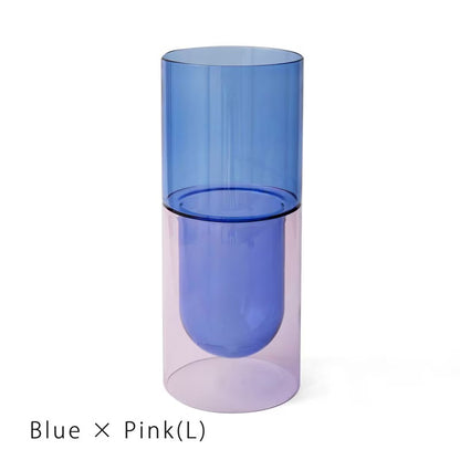 amabro DW VASE 雙層耐熱玻璃花樽