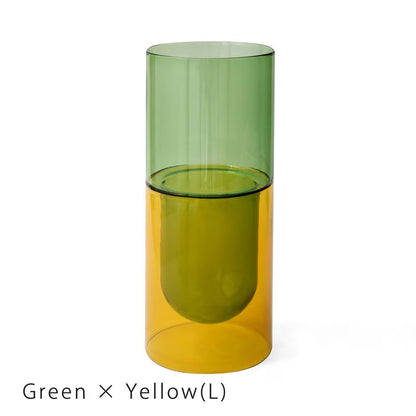 amabro DW VASE 雙層耐熱玻璃花樽