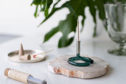 amabro TWO TONE INCENSE HOLDER 拼色玻璃線香座